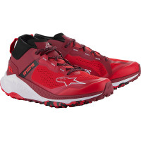 Alpinestars Meta XR V2 Shoes - Bright Red / Dark Red / White