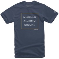 Alpinestars Mugello Tee T-Shirt - Navy