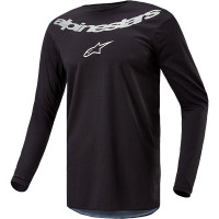 Alpinestars Fluid Graphite Jersey - Black / Silver