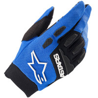 Alpinestars Full Bore Textile Gloves - Blue / Black