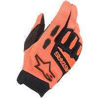 Alpinestars Full Bore Textile Gloves - Orange / Black