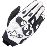 Alpinestars SP X 7 Leather Gloves - White / Black