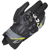 Alpinestars Corozal V3 Drystar® Gloves - Black / Deep Grey / Yellow Fluo