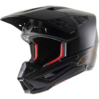 Alpinestars S-M5 - Solid Matt Black / Brown