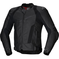 Alpinestars Missile V3 Airflow Leather Jacket - Black / Black