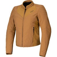 Alpinestars Ladies Isla WR Jacket - Utility Brown / Light Gold