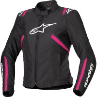 Alpinestars Stella T-SPS V2 Waterproof Jacket - Black / White / Diva Pink