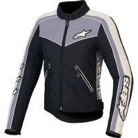 Alpinestars Stella T-Dyno WR Textile Jacket - Black / Grey / Ecru