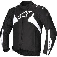 Alpinestars T-Jaws V4 Waterproof Textile Jacket - Black / White