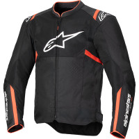 Alpinestars T-SPS Air V2 Textile Jacket - Black / Fluo Red