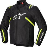 Alpinestars T-SPS V2 Waterproof Textile Jacket - Black / White / Yellow Fluo