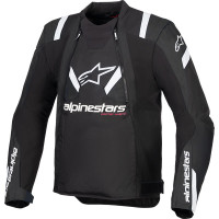 Alpinestars T-Stunt Air Textile Jacket - Black / White