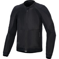 Alpinestars Troop-Air Textile Jacket - Black / Black