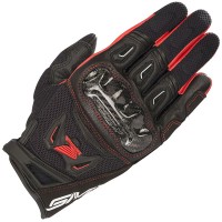 Alpinestars Honda SMX-2 Air Carbon V2 Leather Gloves - Black / Red