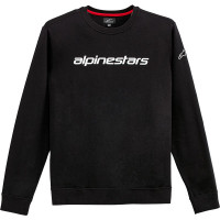 Alpinestars Linear Crew Fleece - Black / White