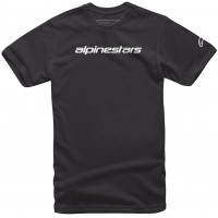 Alpinestars Linear Wordmark T-Shirt - Black / Grey