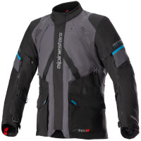 Alpinestars Monteira Drystar XF Textile Jacket - Tar Grey / Black / Methyl Blue