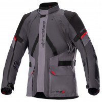 Alpinestars Monteira Drystar XF Textile Jacket - Dark Grey / Tar Grey / Bright Red