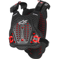 Alpinestars A-5 Plasma Chest Protector - Black / Red / White