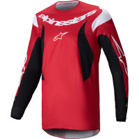 Alpinestars Fluid Haul Gear Jersey - Bright Red / Black