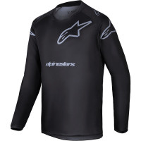 Alpinestars Youth Racer Graphite Jersey - Black / Grey