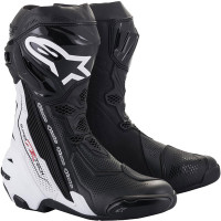 Alpinestars Supertech R Vented Boots - Black / White