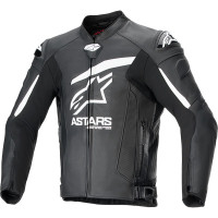 Alpinestars GP Plus R V4 Airflow Leather Jacket - Black / White