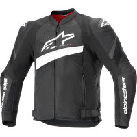 Alpinestars T-GP Plus R V4 Airflow Textile Jacket - Black / White