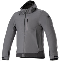 Alpinestars Neo Waterproof Hoodie - Tar Grey / Black