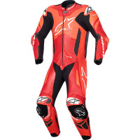 Alpinestars GP Plus V4 Sprint Suit - Fluo Red / Mid Red / White