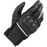 Alpinestars Phenom Air Leather Gloves - Black / White