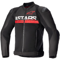 Alpinestars SMX Air Textile Jacket - Black / Bright Red