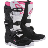 Alpinestars Stella Tech 3 Boots - Black / White / Pink