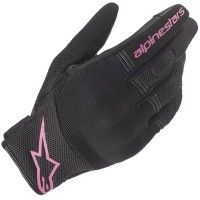 Alpinestars Stella Copper Textile Gloves - Black / Fuchsia