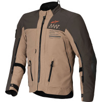 Alpinestars AMT-8 Stretch Drystar XF Textile Jacket - Dark Brown / Dark Khaki