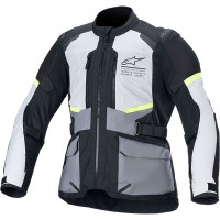 Alpinestars Andes Air Drystar Textile Jacket - Ice Grey / Dark Grey / Black