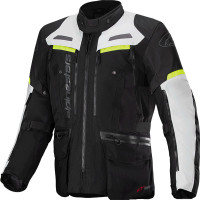 Alpinestars Bogota Pro Drystar Textile Jacket - Black / Ice Grey / Yellow Fluo