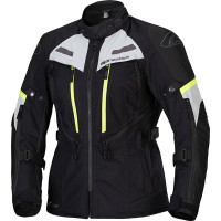 Alpinestars Stella Bogota' Pro Drystar Jacket - Black / Ice Grey / Yellow Fluo