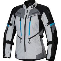 Alpinestars Stella Bogota' Pro Drystar Jacket - Ice Grey / Black / Cyan