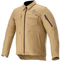 Alpinestars Oscar Trucker Textile Jacket - Dark Khaki