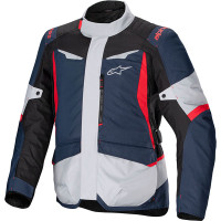 Alpinestars ST-1 Waterproof Textile Jacket - Dark Blue / Black / Bright Red