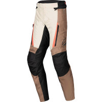 Alpinestars ST-1 Waterproof Textile Trousers - Dark Khaki Sand / Black / Fluo Red