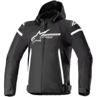 Alpinestars Zaca Waterproof Textile Jacket - Black / White