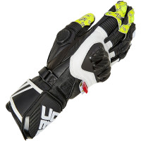 Arc-on 034 RS Gloves - Black / White / Fluo Yellow