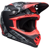 Bell Moto 9 Mips - Venom Matt Black Camo / Infrared