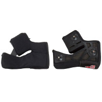 Bell Race Star Virus Cheek Pads - Black