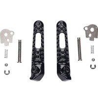 Bike It OEM Rear Black Footpegs - Honda CBR1000 RR / CBR600 RR