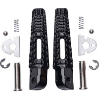 Bike It OEM Rear Black Footpegs - Suzuki GSX-R1000/750/600 / GSX1300BK B-King