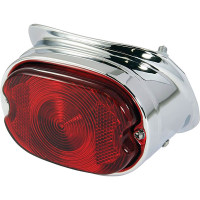 Bike It Custom Chrome Universal Rear Light