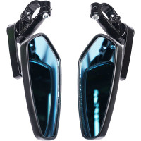 Bike It Universal Titan Bar End Mirrors - Pair